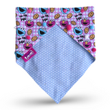 Cookie Monster Bandana - Tie On