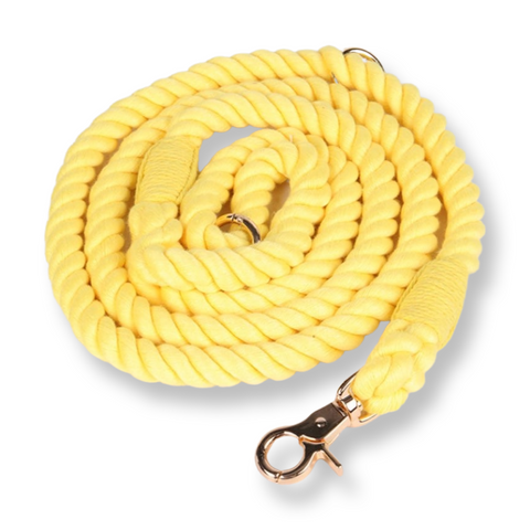 Lemon Yellow Rope Lead