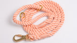 Peachy Pink Rope Lead