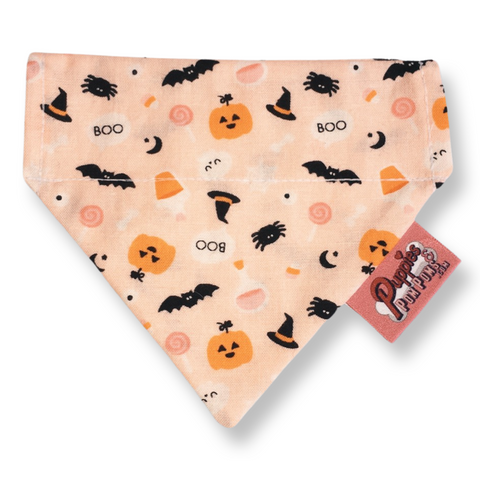 Boo! Halloween Pumpkins and Creepy Critters Bandana
