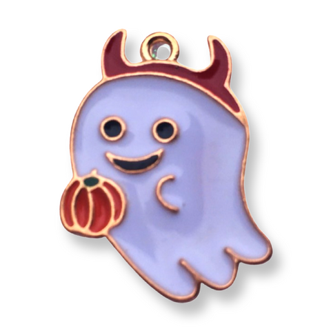 Halloween Trick or Treat Ghost Charm