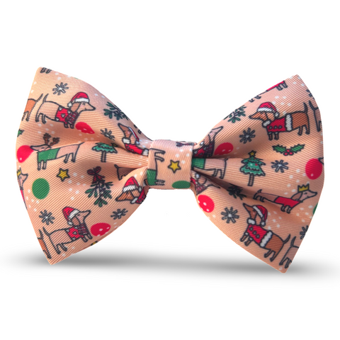 Bow Tie - Christmas Dachshunds