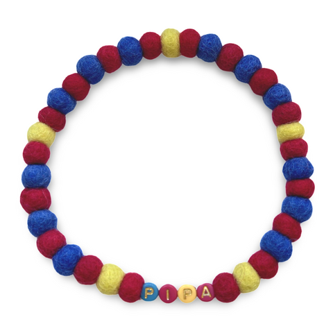 Personalised Pom Pom Dog Collar - FC Barcelona - Small balls