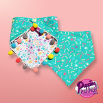 Pom Pom Dog Bandana - Ditsy Sprinkles