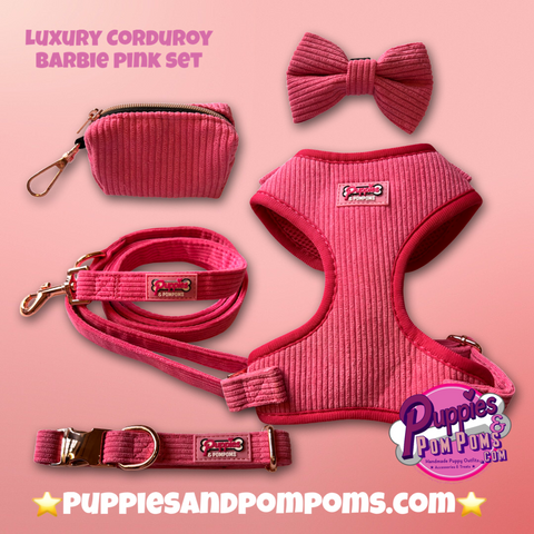 Full Walking Set - Corduroy Luxe - Pink
