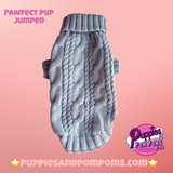 Baby Blue Pawfect Pup Jumper