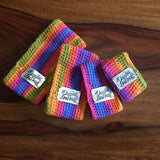Rainbow Bright Crochet Doggy Snood