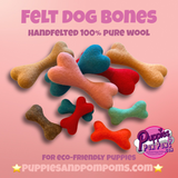 Felt Dog Bone Toy - 20cm