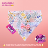 Spring Bunnies / Pink Vichy Bandana