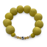 Zodiac Birthstone - Personalised Pom Pom Dog Collar