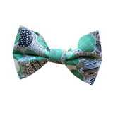 Green Geo Bow Tie