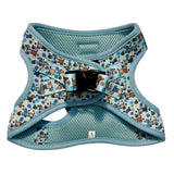 Bee Happy Dachshund’s Step In Harness Blue
