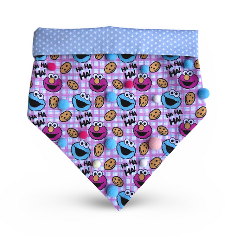 Cookie Monster Bandana - Tie On