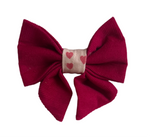 Sweet Heart Love - Handmade Dog Sailer Bow Tie - Small