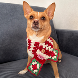 Christmas Scarf - Crochet Stripes