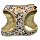 Bee Happy Dachshund’s Step In Harness Beige