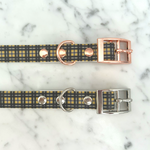 Cornish Tartan Handmade Dog Collar