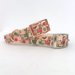Christmas Dachshunds Handmade Dog Collar