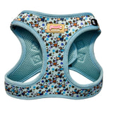 Bee Happy Dachshund’s Step In Harness Blue