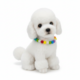 Mini Rainbow EM Ceramic Bead Anti Tick Collar Anti-Parasitario