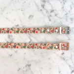 Christmas Dachshunds Handmade Dog Collar