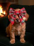 Christmas Tartan Sailer Bow