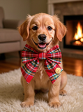 Christmas Tartan Sailer Bow