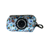 Bag Holder  - Bee Happy Dachshunds Blue