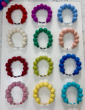 Zodiac Birthstone - Personalised Pom Pom Dog Collar