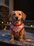 Christmas Dachshunds Harness