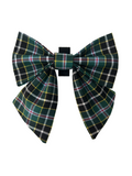 Handmade Dog Sailer Bow Tie - Cornish Hunting Tartan