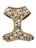 Bee Happy Dachshund’s Harness Beige