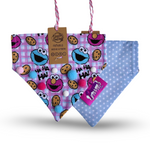 Cookie Monster Bandana - Slide On