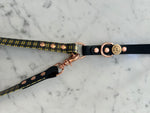 Handmade Dog Leash - Vegan Leather - Cornish Tartan