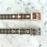 Cornish Tartan Handmade Dog Collar