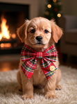 Christmas Tartan Sailer Bow