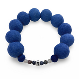 Zodiac Birthstone - Personalised Pom Pom Dog Collar