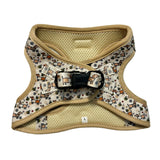 Bee Happy Dachshund’s Step In Harness Beige