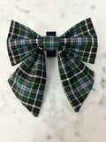 Handmade Dog Sailer Bow Tie - Cornish Hunting Tartan