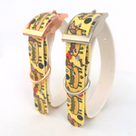 Hot Dog Dachshunds Handmade Dog Collar