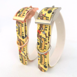 Hot Dog Dachshunds Handmade Dog Collar