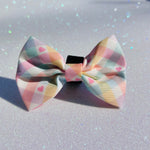 Dog Bow Tie - Pastel Vichy