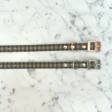 Cornish Tartan Handmade Dog Collar