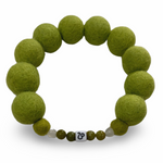 Zodiac Birthstone - Personalised Pom Pom Dog Collar