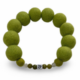 Zodiac Birthstone - Personalised Pom Pom Dog Collar