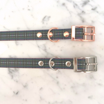 Cornish Hunting Tartan Handmade Dog Collar