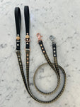 Handmade Dog Leash - Vegan Leather - Cornish Tartan