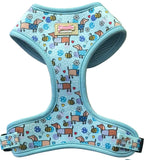 Bee Happy Dachshund’s Harness Blue
