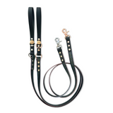 Handmade Dog Leash - Vegan Leather - Cornish Hunting Tartan
