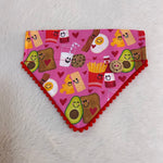 Handmade Dog Bandana - Made to be Together -Slide On